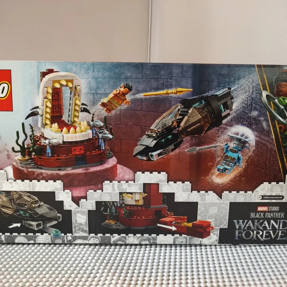 Lego 76213 King Namor's Throne Room Marvel Studios Black Panther